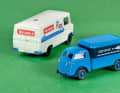 Tempo Matador Kastenwagen „Seefische“ und Mercedes L 406 „Westmilch“