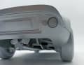 Das Foto unterstreicht, dass beim Modell aus dem 3D-Drucker von CMC in 1:18 auch schon Fahrwerksteile des 904 umgesetzt sind