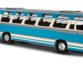 CANS Trolley, Mercedes O 10000 sowie Travego und der Ma girus-Deutz Saturn Nizza in Türkis-Beige sind Bus-Raritäten