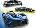Der Bugatti Bolide ist der auf die Spitze ge triebene Supersport wagen. Bburago wagt sich an einen Nachbau im selbst erfundenen Maßstab 1:18.
