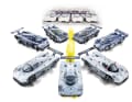 Wie aufmerksam Minichamps seinen Sauber C9 dekoriert, zeigt sich gerade bei den Versionen, die keine Silberpfeile sind