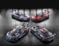 Die vier BMW M8 GTE von Minichamps in 1:18 leben von der grandiosen Renndekoration und den brillanten Details