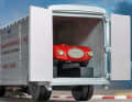 GMC John Edgar Renntransporter von Schuco in 1:43