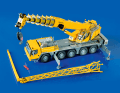Kompakt, aber leistungsfähig wie das Original präsentiert sich der Liebherr LTM 1110-5.1 als Die-Cast-Modell von Conrad in 1:50
