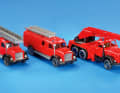 Egal ob Löschfahrzeug, Drehleiter oder Kranwagen, bei der Feuerwehr war der Eckhauber aktiv.