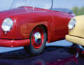 Lass die Sonne rein: Die Porsche 356 Cabrio „Gmünd“ von Schuco als Resinemo