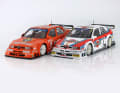 Schrille Dekorationen, kantige Karosserie, fetter Heckflügel und Interieur mit Karbon- Details: Werk83 gibt mit seinem Alfa Romeo155 DTM V6 ein starkes 1:18-Debüt