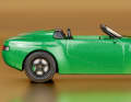 Minichamps baut diesen ganz besonderen Porsche 968 in ungewöhnlicher Lackierung als 1:43er nach