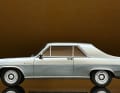 Vom Original des Opel Diplomat Coupés gab es exakt 347 Stück, vom 1:18er baut Schuco je 500 in den Farben Grünmetallic und Silber