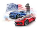 Mustang GT500 und Stingray Vette von Maisto in 1:18