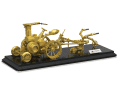 Gefertigt wird in einer Hightech-Fabrik in China. Das goldene Dieselross.