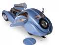 Das von Carson Modellsport importierte Ixo-Modell zeichnet den Bugatti 57 SC Atlantic mit der Chassisnummer 57453 in 1:8 nach