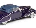 Esval Models baut den Clabot Roadster in 1:43 auch in einer blauen Version, die allerdings einen starken violetten Schimmer besitzt. Hier mit geschlossenem Dach.