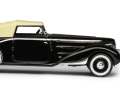 Auch die schwarze Variante des Delage D8-85 mit der Roadster-Karosserie, die Henri Chapron von Robert Clabot bauen ließ, kommt geschlossen