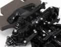 Die Vorderachse hat Tamiya beim TT-02-Chassis auf exakt angepasste Lenkgeometrie getrimmt. Das erhöht den Fahrspaß! ] Foto: Tamiya