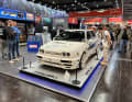 Auf dem gleichen Stand glänzte dieser VW Jetta aus "Fast & Furious" in 1:1, den Jada Toys auch in 1:24 anbietet ] Foto: Hell Sinki