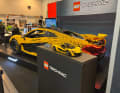 Das Bauklötzchen-Imperium Lego zeigte in Essen seinen fahrbaren McLaren aus Legosteinen in 1:1 und en miniature ] Foto: Hell Sinki