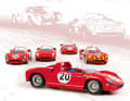 In derselben Karosserie verstaute Ferrari beim 275P und 330P V12-
Motoren mit 3,3 oder 3,9 Litern Hubraum