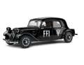 Das Modell des Citroen Traction Avant 7 von Solido kommt in Schwarz und mit dem "FFI"-Logo auf den hinteren Türen in den Handel ] Foto: Werk