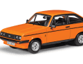 Knackig kommt der Escort Mk II RS 2000 in Signalorange daher