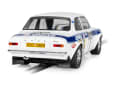 Im Escort gibt es selbstverständlich die Figuren von Fahrer Roger Clark und Beifahrer Tony Mason von der RAC-Rallye 1973 ] Foto: Scalextric