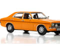 Vista-Orange ist die schrille Wahl von Corgi für den Cortina Mk III als 2000 GT aus dem Set ] Foto: Corgi
