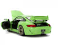 Der Maßstab 1:24 ist bei Jada Toys und seinen Modellen aus Fast & Furious gesetzt. Der neue Elfer hat bewegliche Türen und Hauben. ] Foto: Werk