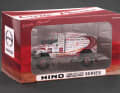 So sieht die Verpackung des Dakar-Flitzers von 2025 als 1:43-Modell von Hino aus. Das Modell ist in Japan lieferbar.] Foto: Hino