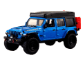 Der Jeep Rubicon kommt in der Premium-Serie mit interessantem Zubehör in Blau