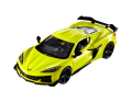 Die aktuelle Corvette Z06 fährt bei Hot Wheels in 1:43 zunächst in Gelb vor