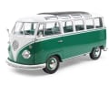 Der Volkswagen Samba Bus kommt bei Solido im März als 1:18er in der neuen Farbkombination Weiß und Grün