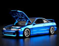 Der erste Honda Integra R von 1995 hatte einen Vierzylindermotor mit 190 PS an Bord. Der ist auch beim 1:64er von Hot Wheels zu besichtigen. ] Foto: Werk