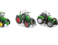 Claas, John Deere, Fendt, Fahr – die Palette der modernen Wiking-Schlepper ist ein kunterbunter 1:87-Fuhrpark