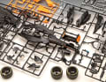Click-System heißt bei diesem Bausatz zum Siegerwagen aus der F1-Siason 2025 nicht an den Bauteile zu sparen. Es sind bei diesem Kit 160.  Foto: Revell