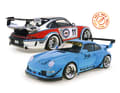 Der blaue „Shingen“ und der silberne „Rough Rhythm 1973“ bauen Solidos RWB-Fuhrpark in 1:18 konsequent aus