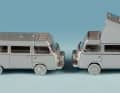 Glänzende Silberlinge: Chevy Blazer, Land Rover Pick-up und VW T2b als Wohnmobil füllen Lücken im Fuhrpark