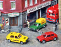 Auf unserem Aufmacherbild geben sich der VW Golf I, der VW Golf II und der VW Caddy als Wiking-Modelle im Maßstab 1:87 ein Stelldichein