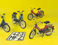 Hercules, Puch und Piaggio – für den Start seiner Mofa-Serie hat sich KK-Scale Prachtexemplare in 1:10 ausgesucht
