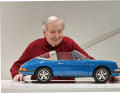 Elmar Roßmayer schuf im Auftrag des Hauses Porsche in 1:5 den allerersten Porsche 911 Targa und begann auch schon mit den Arbeiten zu einem Porsche 914/6