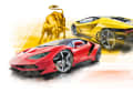 Maisto ist heute in 1:18 auch der Spezialist für Lamborghini- Miniaturen. Hier ist der Revuelto in zwei Farben zu sehen.