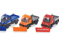 Auch der üppig verglaste Unimog U 400 war bei Wiking als Räumfahrzeug in 1:87 aktiv – sogar in verschiedenen Farben