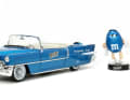 Die etwas gesetzteren M&M-Typen tragen Blau und fahren einen Cadillac von 1956, oder?