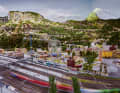 Auch eine ganz besondere Eisenbahnanlage in 1:87 wartet in Anger auf die Gäste
