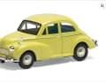 Immer noch lieferbar bei Corgi ist der Morris Minor in der gelben "60th Anniversary Edition"