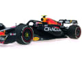 Beim Red-Bull-Flitzer von Sergio Perez liefert der Siegerwagen vom GP Saudi Arabien 2023 das Vorbild
