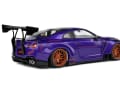 Purpurfarbener Lack, schwarze Motorhaube, fetter Bodykit: Solidos Purplezilla in 1:18 ist kaum zu übersehen.