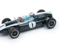Letzter Champion-Renner ist der Lotus T53 Jack Brabham, Sieger GP Großbritannien 1960