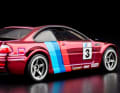 Dieser schöne Rücken kann in 1:64 entzücken. Die Grundfarbe der BMW-Deko nennt Hot Wheels Spectraflame-Red. ] Foto: Werk