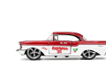 Die Damen kriegen die kleinen und teureren Geschenke. Und die packt Mrs. Santa Claus in den Kofferraum ihres `57 Chevy Bel Air. Foto: Werk