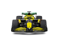 Ein detaillierter Blick auf den Frontflügel unterstreicht, wie filigran die Franzosen mittlerweile ihre F1-Modelle in 1:18 umsetzen ] Foto: Werk